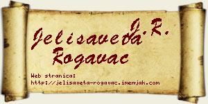 Jelisaveta Rogavac vizit kartica